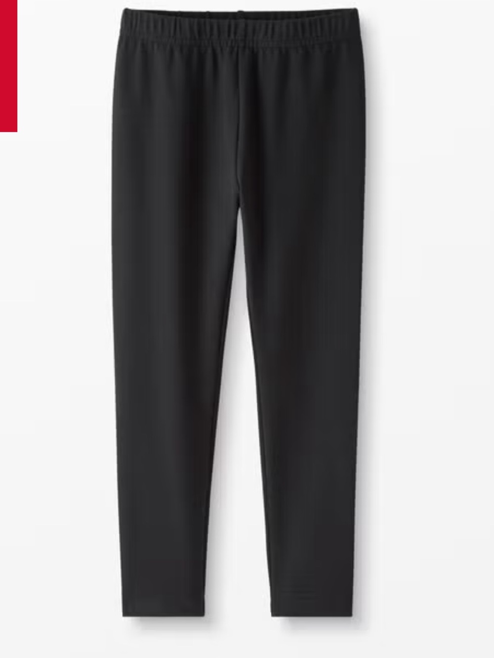 Hanna Andersson Black Classic Elastic Waist Leggings